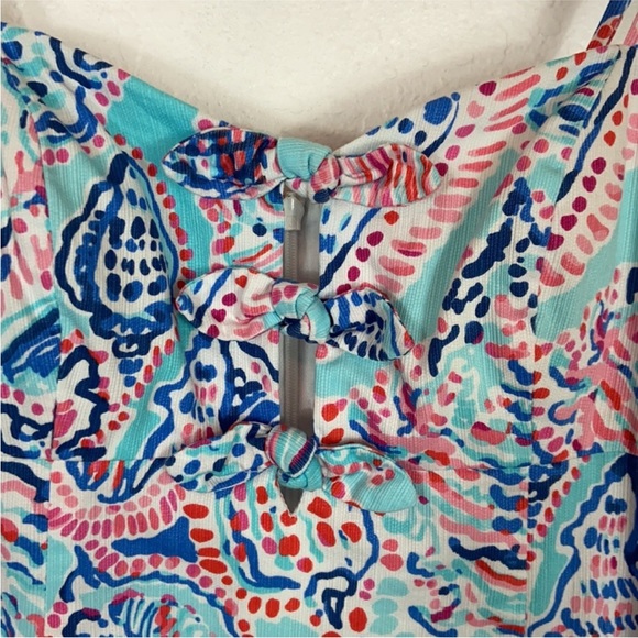Euc Lilly Pulitzer Petra Shell Me About It Dress 2 - Picture 7 of 10